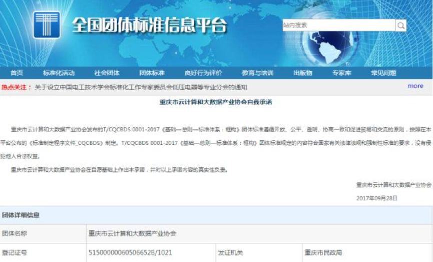 专委会 | 协会标委会成功发布2项团体标准 走向团体标准新时代