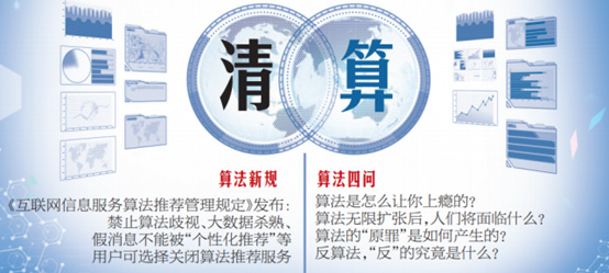 行业新闻 | 规范算法推荐服务  加强算法综合治理